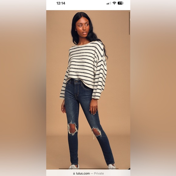 Free People - Bardot Sweater - only worn few times - Picture 3 of 15